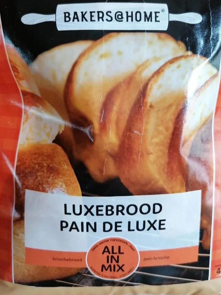 Pain de luxe all in mix pain brioche