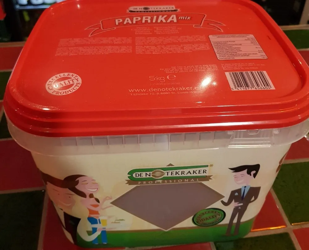 De Notekraker Seau Paprika Mix 5KG