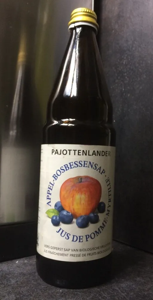 Jus de pomme-myrtille
