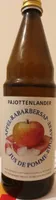 Jus de pomme - rhubarbe