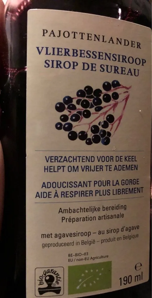 Vlierbessensiroop