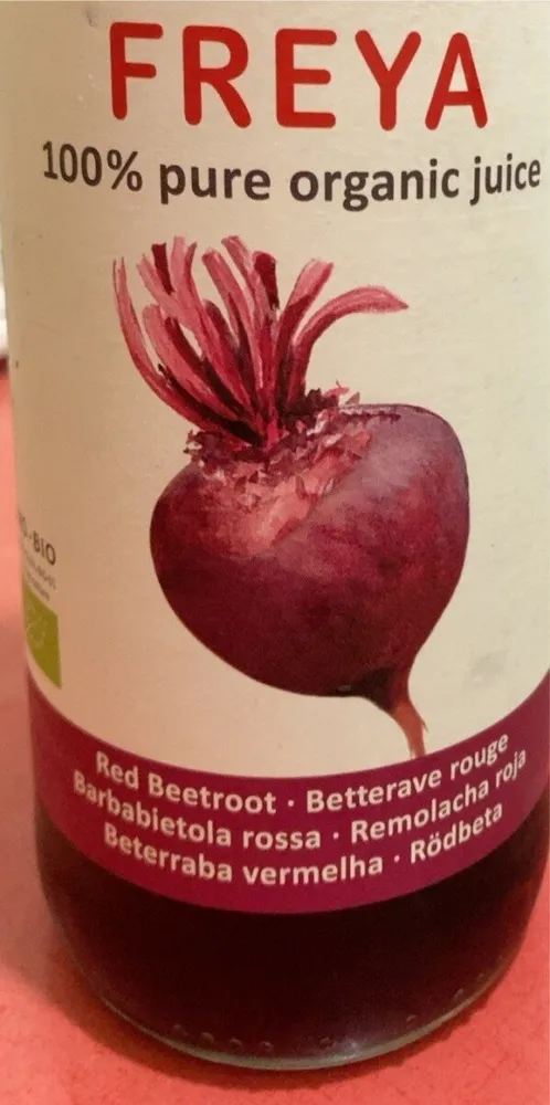 100% pure organic juice