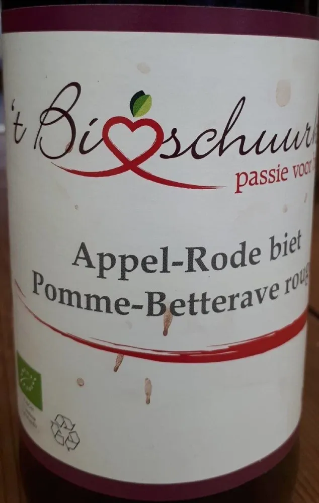 Jus Pomme-Betterave rouge