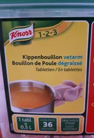 Bouillon de poule dégraissé