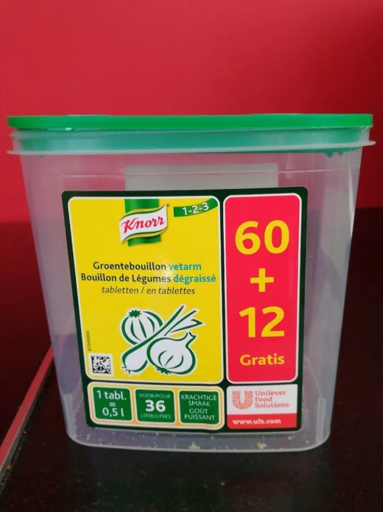 Bouillon de légumes dégraissé