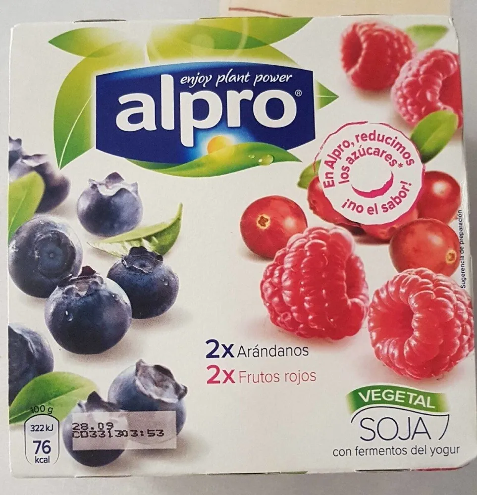 Alpro Soja Frutos del Bosque