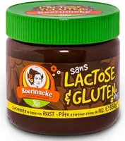 Chocopasta op basis van rijst, lactose- en glutenvrij