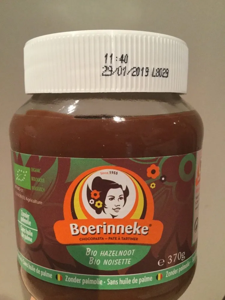 Pâte à tartiner noisette