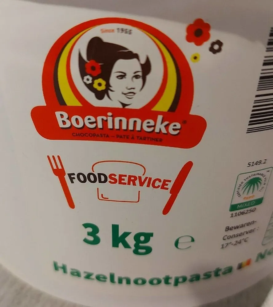 Hazelnootpasta noisettes