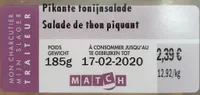 Salade de thon piquant