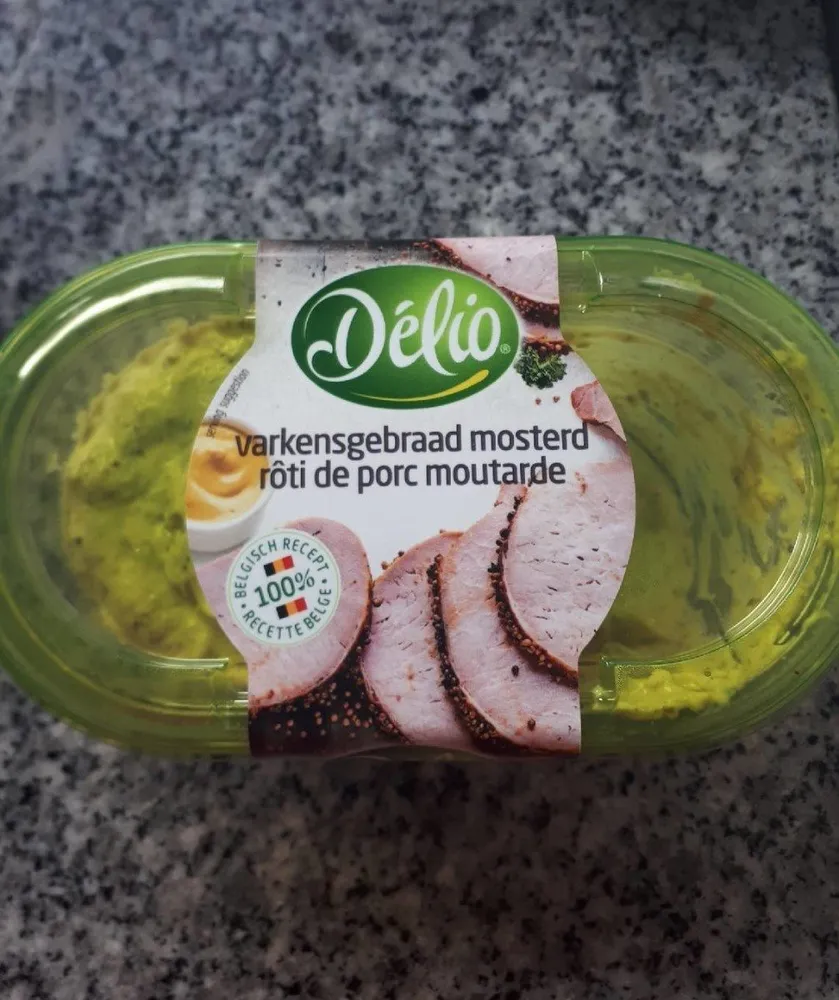 Rôti de porc moutarde