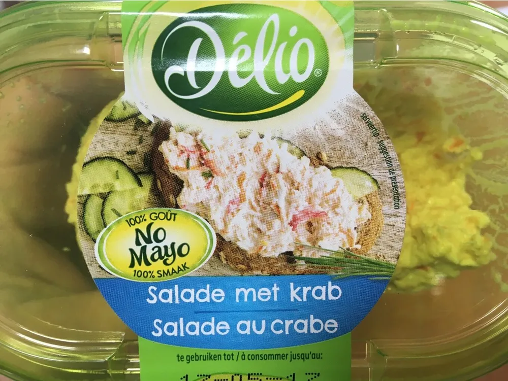 Salade met krab / Salade au crabe