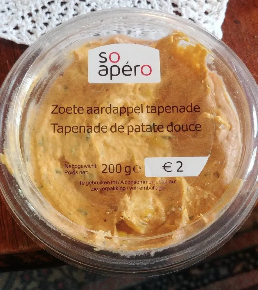 Tapenade de patate douce