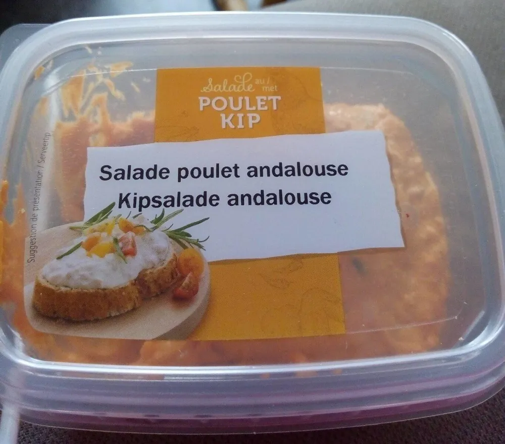 Salade poulet andalouse