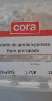 Salade de jambon poireau