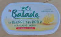 Le Beurre demi-écrémé sel marin / Echte boter halfvol zeezout