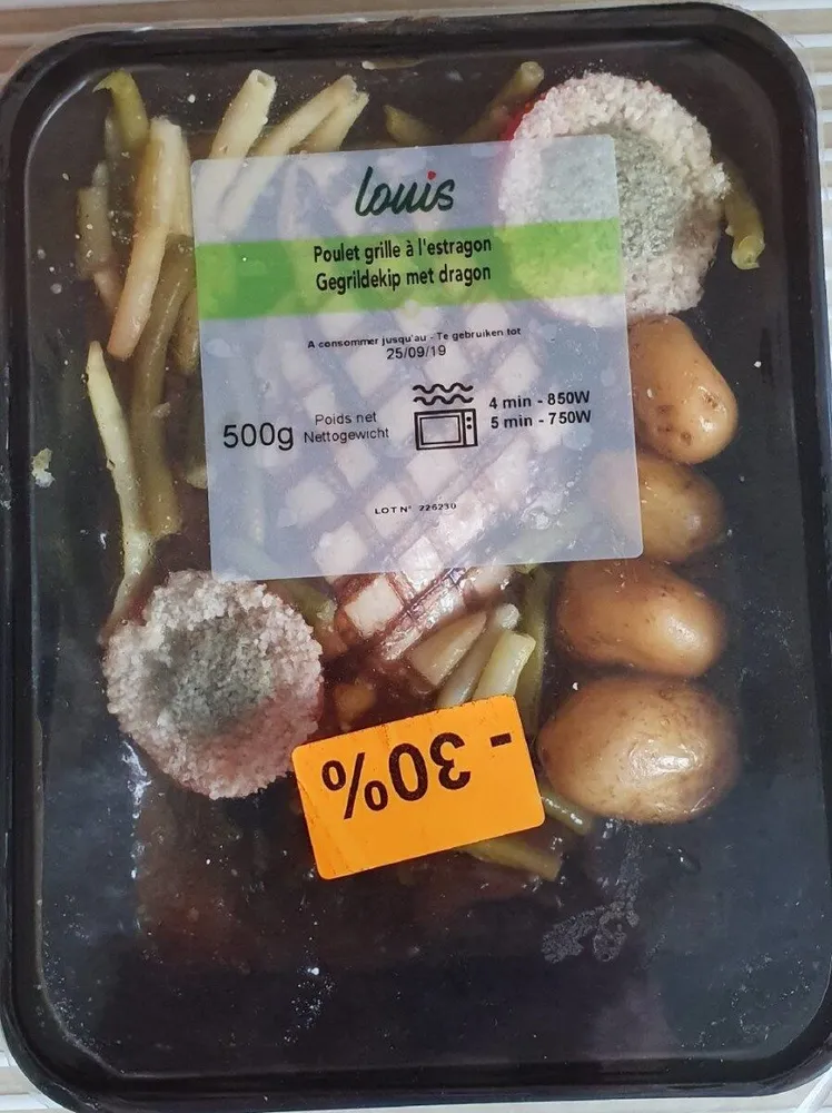 Poulet grillé à l'estragon