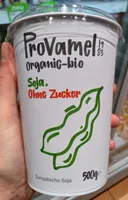 Soja. Ohne Zucker.