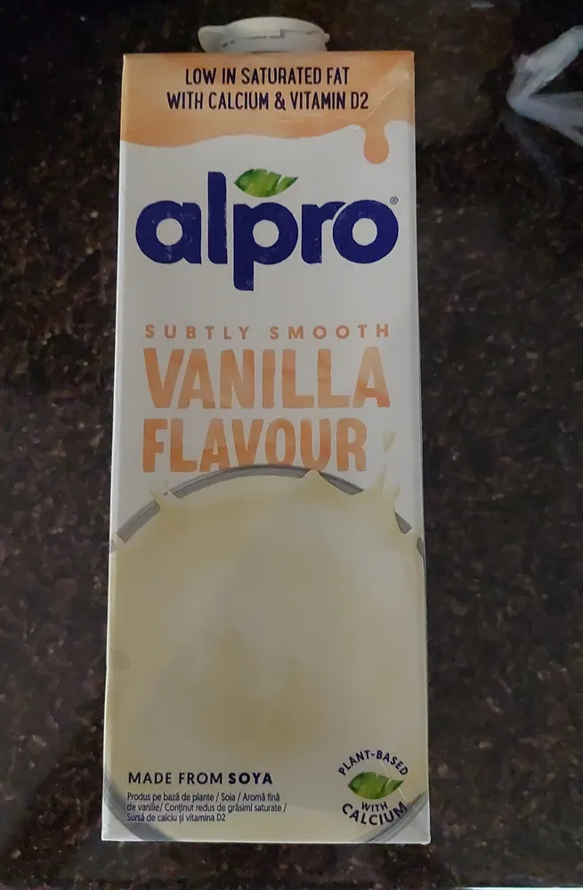 Alpro vanilla flavour lapte vegetal