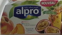 Yaourt vegetal peche