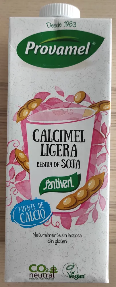 Calcimel ligera bebida de soja enriquecida con