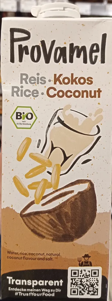 Provamel Biologischer Reis-Kokosdrink 1L