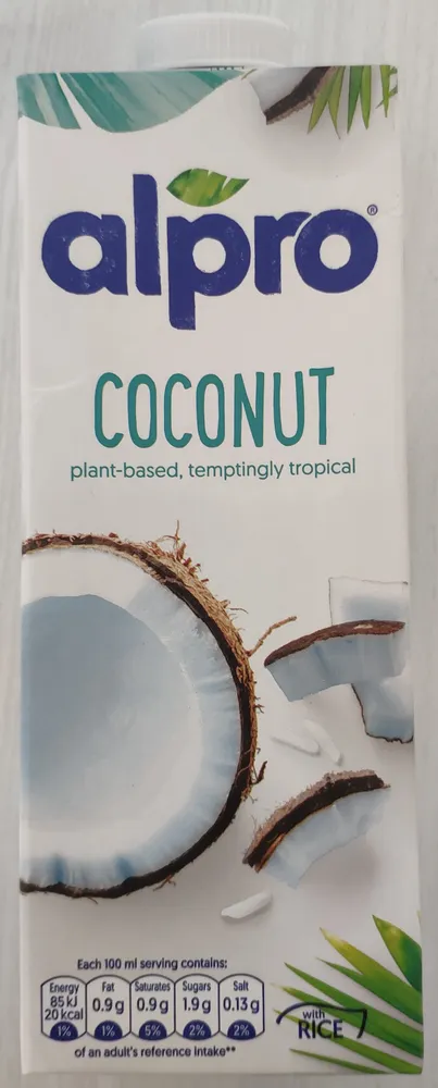 Alpro tempting and tropical coco low fat