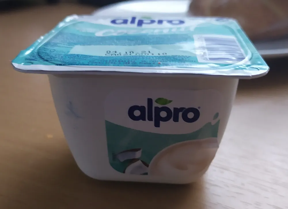 Alpro coconut desert