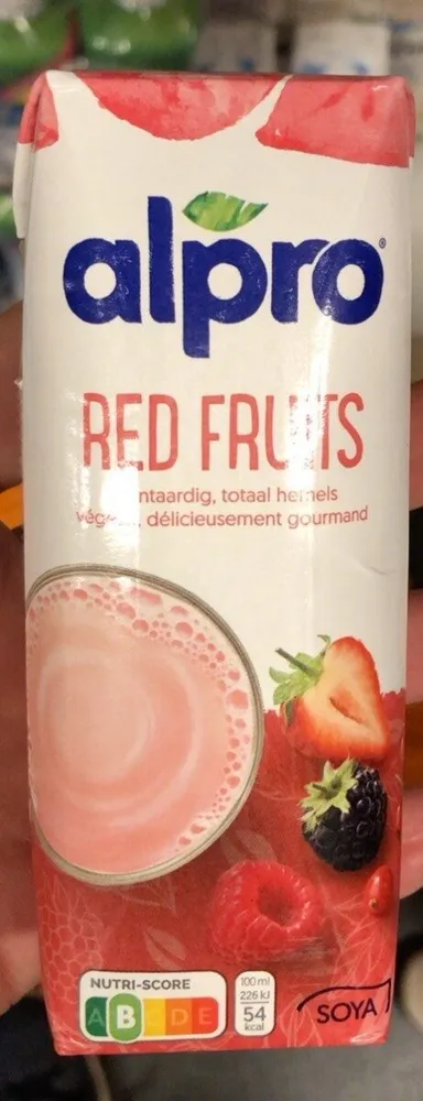 Alpro fruits rouges
