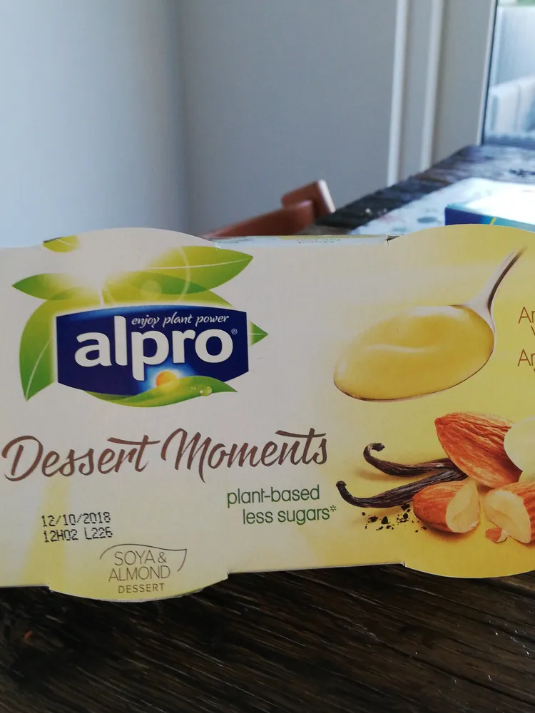 Alpro Dessert Moments Almond Vanilla