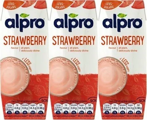 Strawberry flavoured Soya