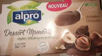 Dessert moment noisettes chocolat