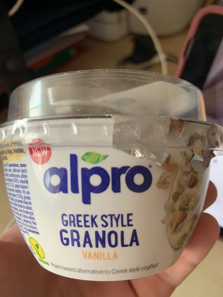 Greek style granola vanilla