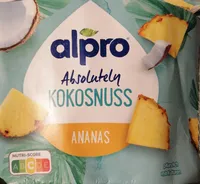Alpro Fermentiertes Kokosnussprodukt mit Ananas, Absolutely 350g