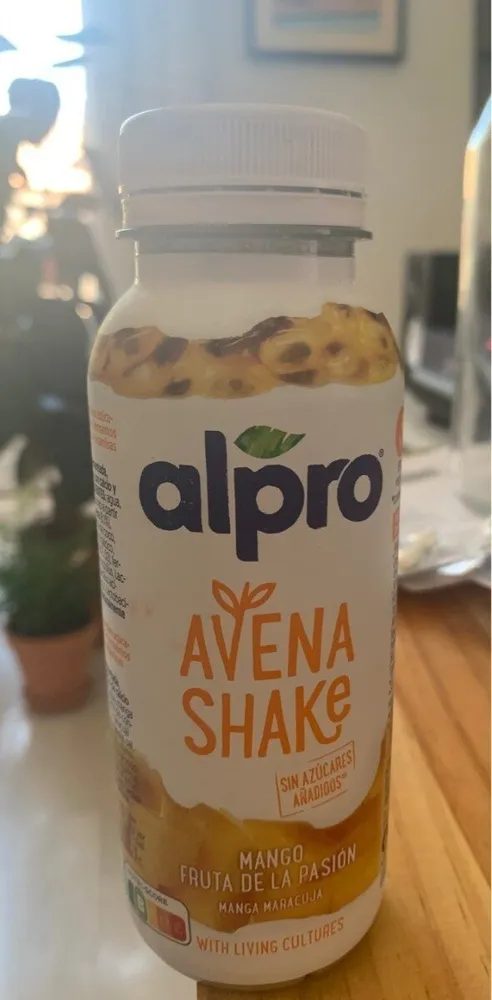 avena shake mango y fruta de la pasion