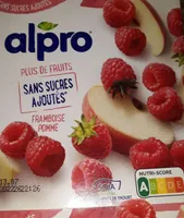 Alpro framboise pomme