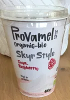 Provamel Biologischer Fermentiertes Sojaprodukt, Himbeere, Skyr-style 400g