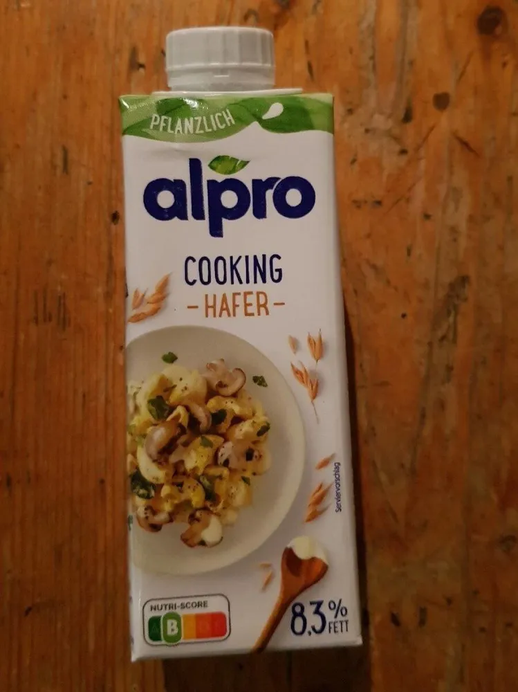 Alpro Haferprodukt zum Kochen, Cooking 250ml