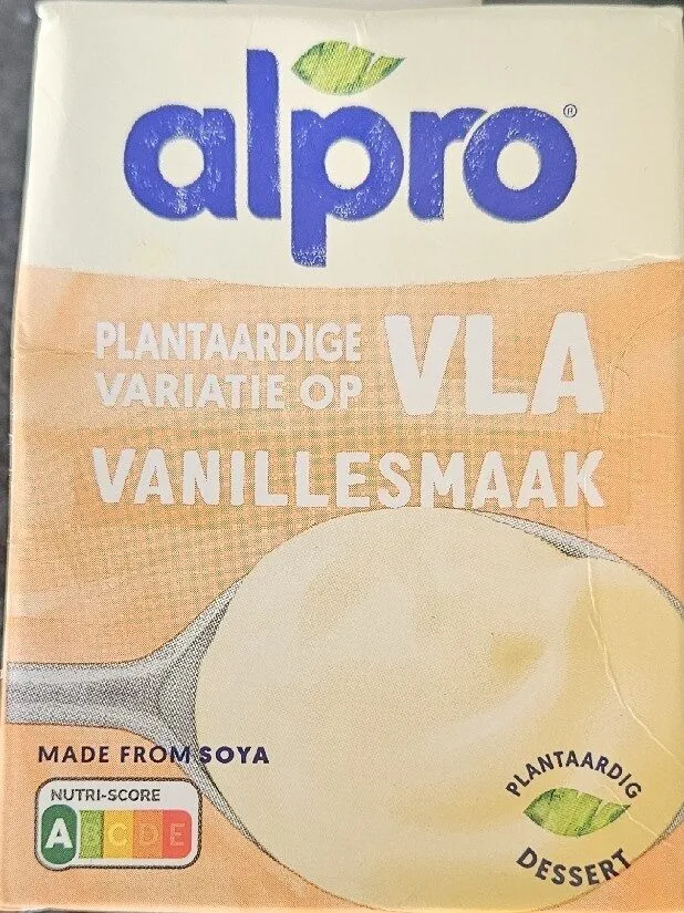 Alpro Plantaardige variatie vla vanillesmaak