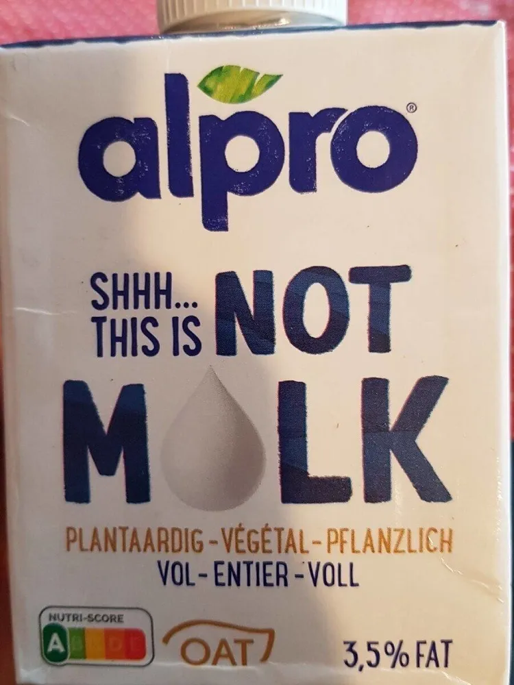 Alpro this is not milk