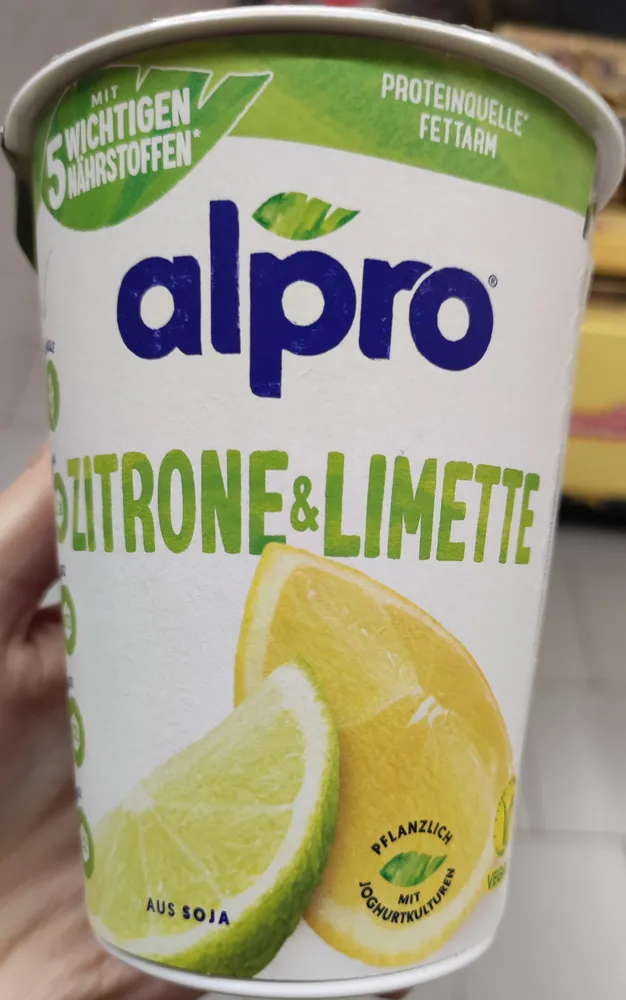 Zitrone Limette aus Soja