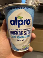 Plantaardige variatie op Griekse stijl, zacht romige smaak, 3,4% vet