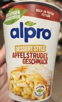 alpro apple pie flovour
