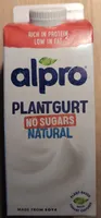Plantgurt no sugars natural