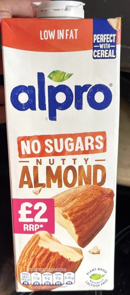 No Sugars Nutty Almond Milk