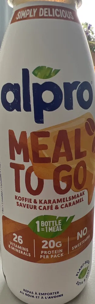 Meal to go saveur café et caramel