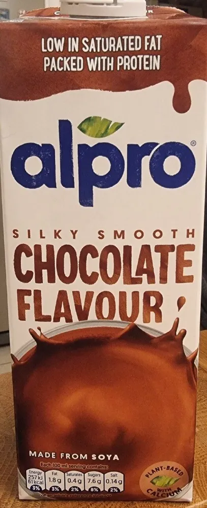 alpro chocolate flavor