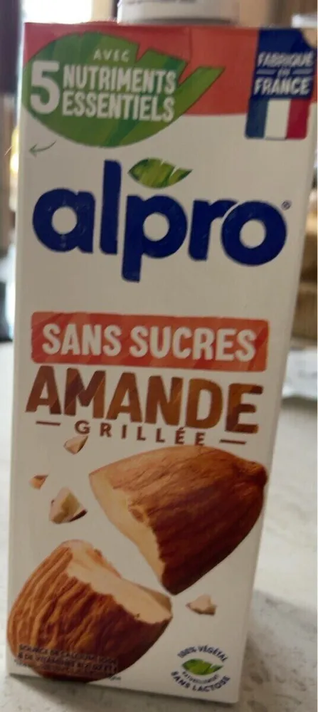 Lait amande sans sucre