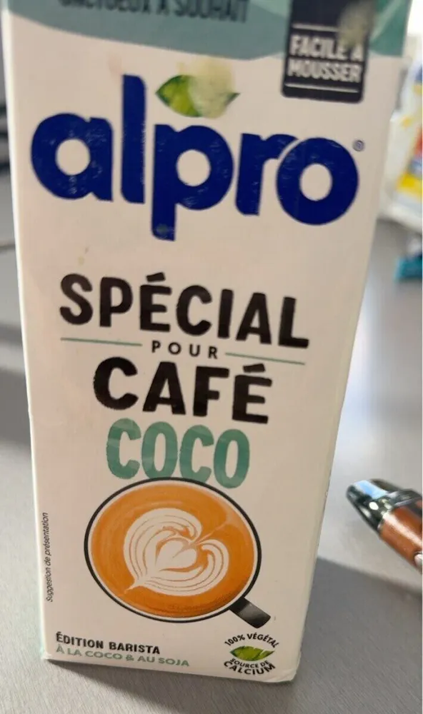 Special pour cafe coco