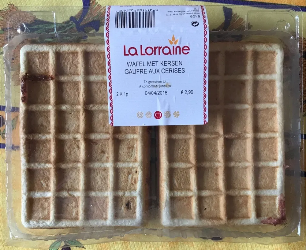 Gaufre aux Cerises